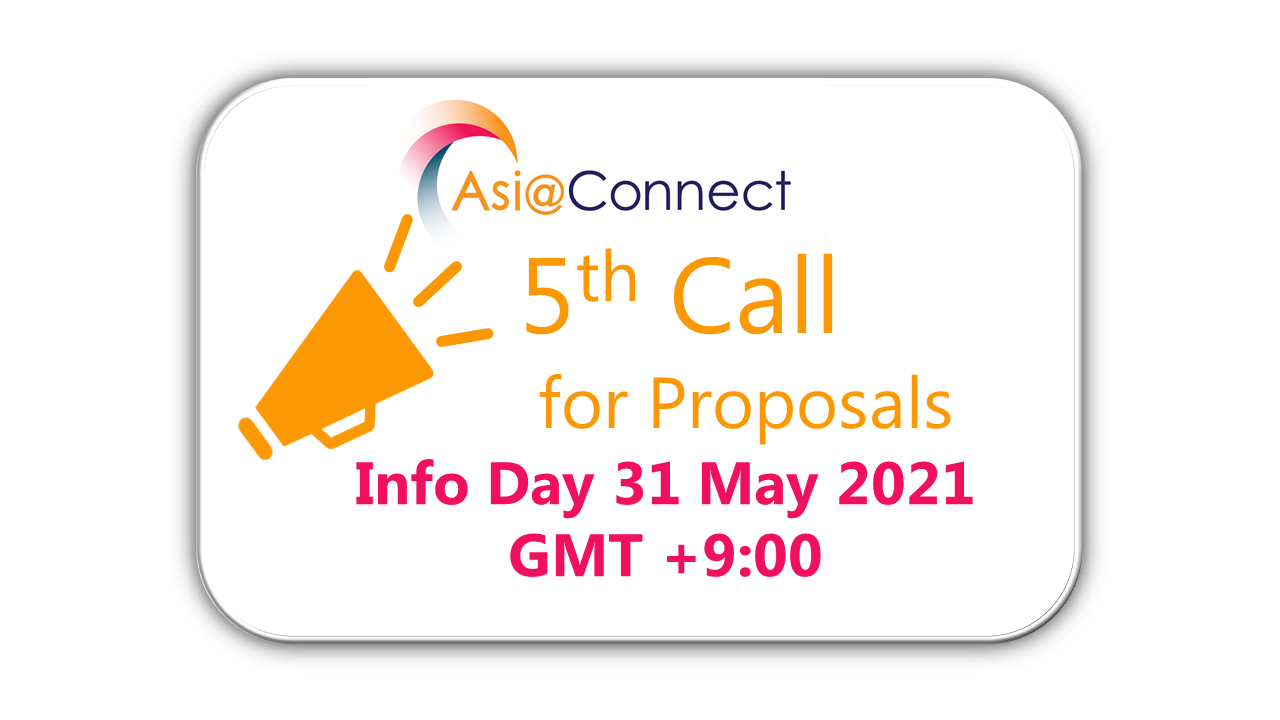 Asi@Connect 5th Call Infoday(31 May 2021)