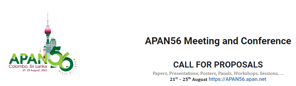 APAN6-SL Call for Sessions & Presentation Proposals