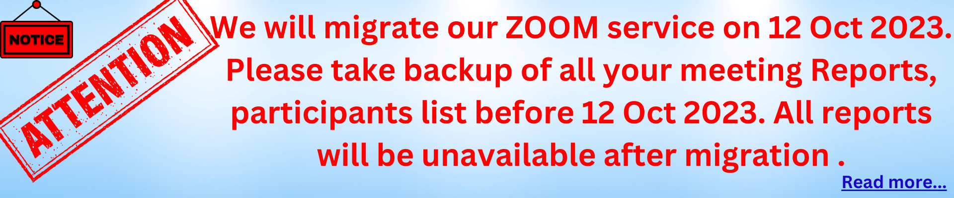Important Notification for BdREN Zoom Users: Migration of BdREN ZOOM accounts