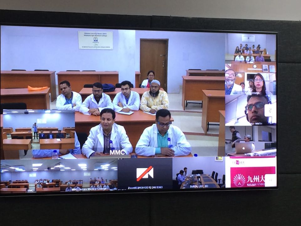 Telemedicine session on cardiology in collaboration with APAN MWG